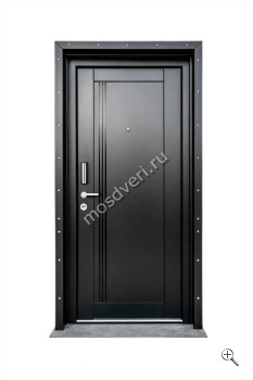 Красивая квартирная входная дверь с порошковым напылением КДД-015 - купить от производителя Мосдвери Красивая квартирная входная дверь с порошковым напылением КДД-015